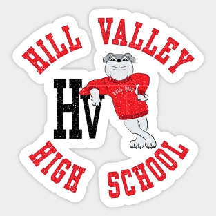 Hill Valley High School Sticker